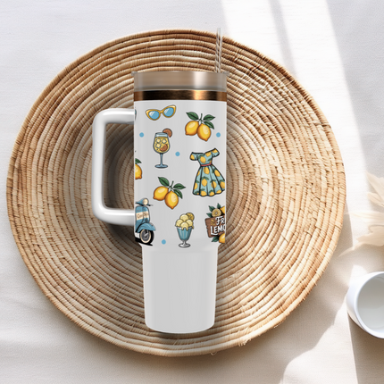 Italian Summer, Girlie, Lemons, UV Cup Wrap