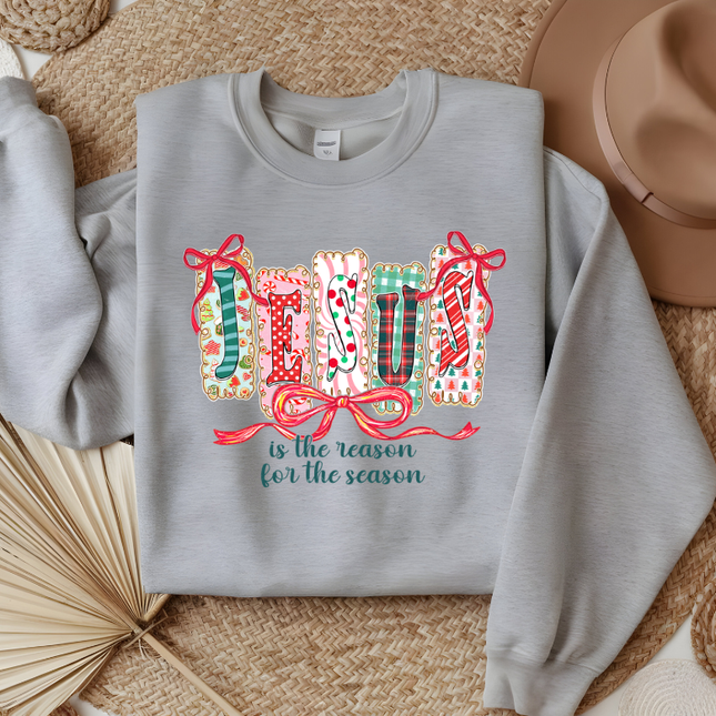 Jesus is the Reason for the Season, DTF Transfer