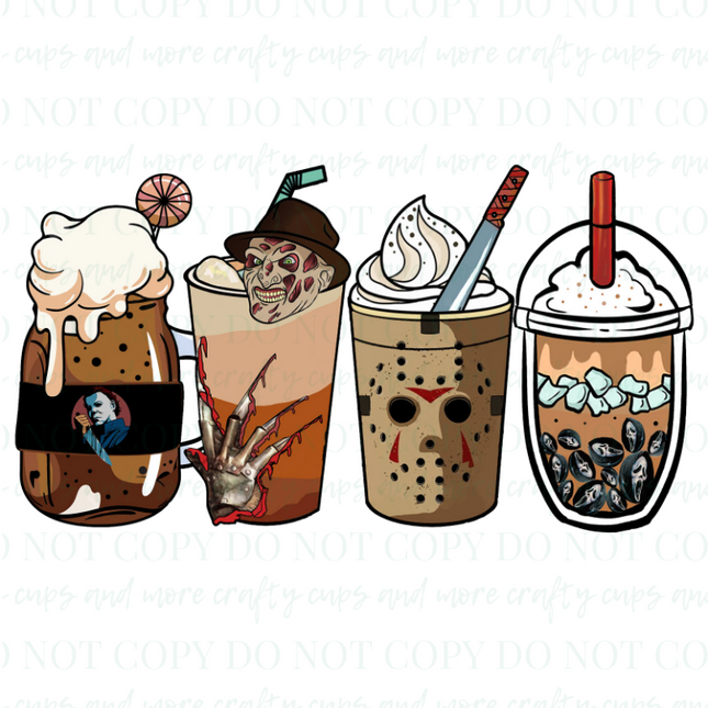 Killer Lattes-Sublimation Transfer