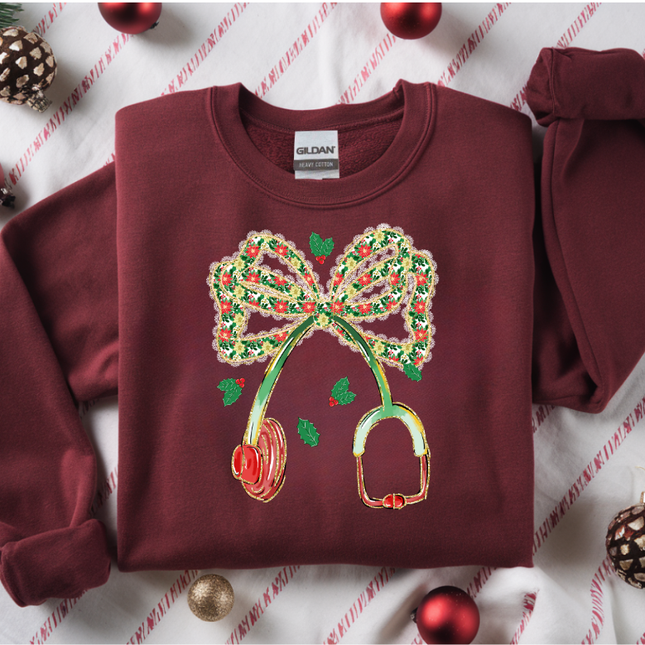 Nurse, Christmas, DTF Transfer