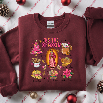 Tis The Season, Virgen De Guadalupe,DTF Transfer