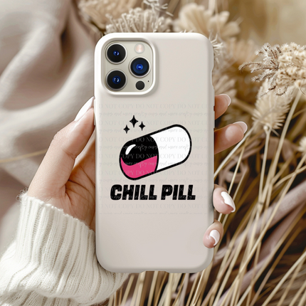 Chil Pill, Sticker, UV Decal, Take a Chill Pill, Funny