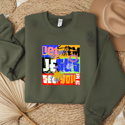 Let Them See You in Me, Religious, Faith, DTF Transfer