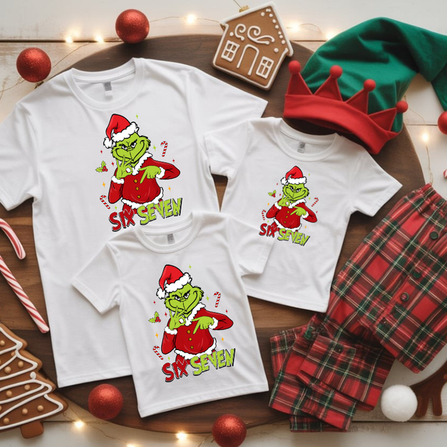 Grinch Six Seven, DTF Transfer