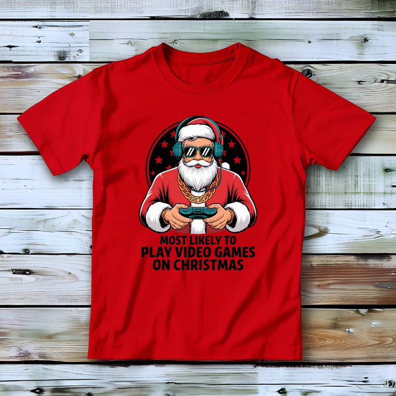 Christmas Gamer PNG