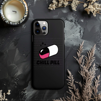 Chil Pill, Sticker, UV Decal, Take a Chill Pill, Funny