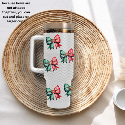 Portuguese, Azores, Flag,Coquette Bow, UV Cup Wrap, Portal
