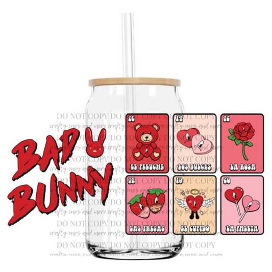 Bad Bunny-UV DTF Wrap