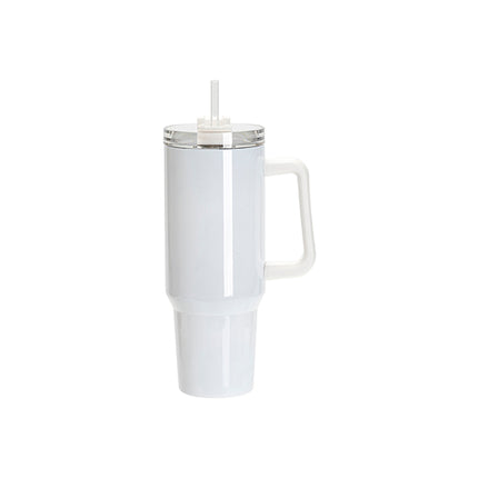 40oz sublimation tumbler w/handle