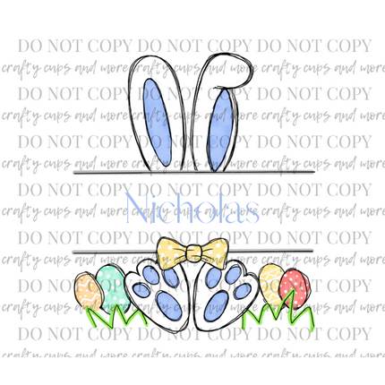 Easter Bunny, PNG, Customizable