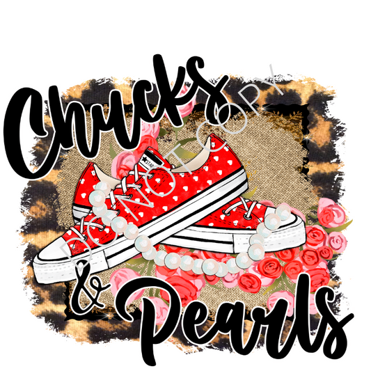Chucks&Pearls, Sublimation Transfer