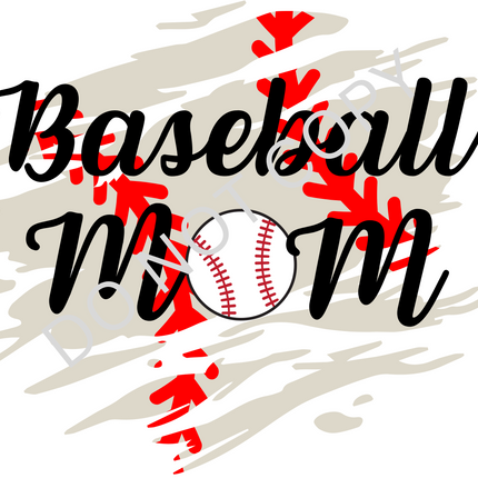 Baseball Mom PNG