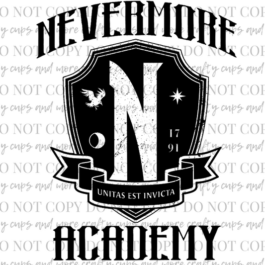 Nevermore Academy, Sublimation Transfer