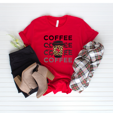 Coffee-Screen Print Transfer