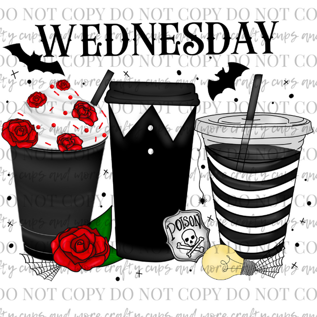 Wednesday, Sublimation Transfer