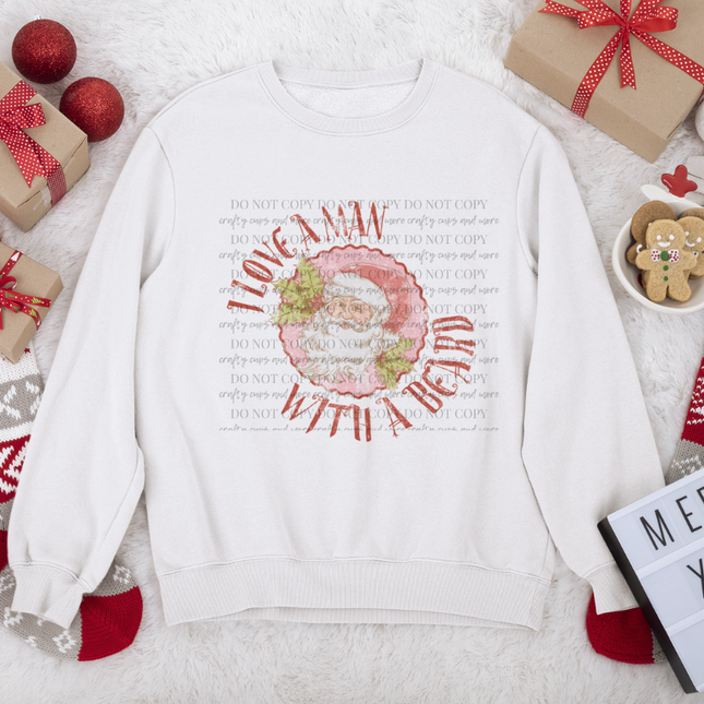 Santa, Sublimation Transfer