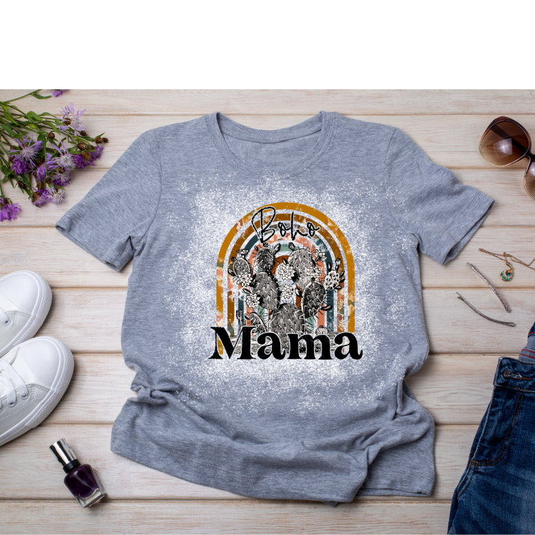 Boho Mama, Sublimation Transfer