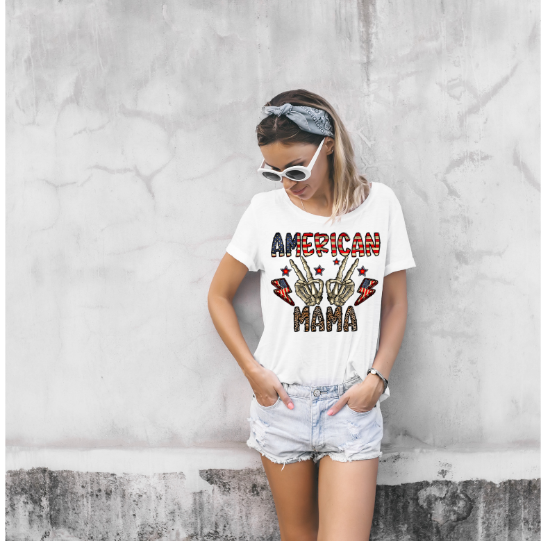 American Mama, Sublimation Transfer