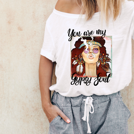 Gypsy Soul, Ready to Press, Sublimation Transfer