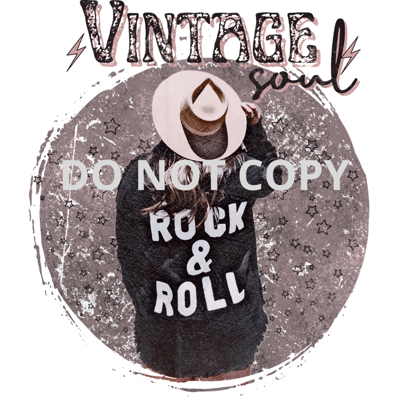 Vintage Soul, Sublimation Transfer