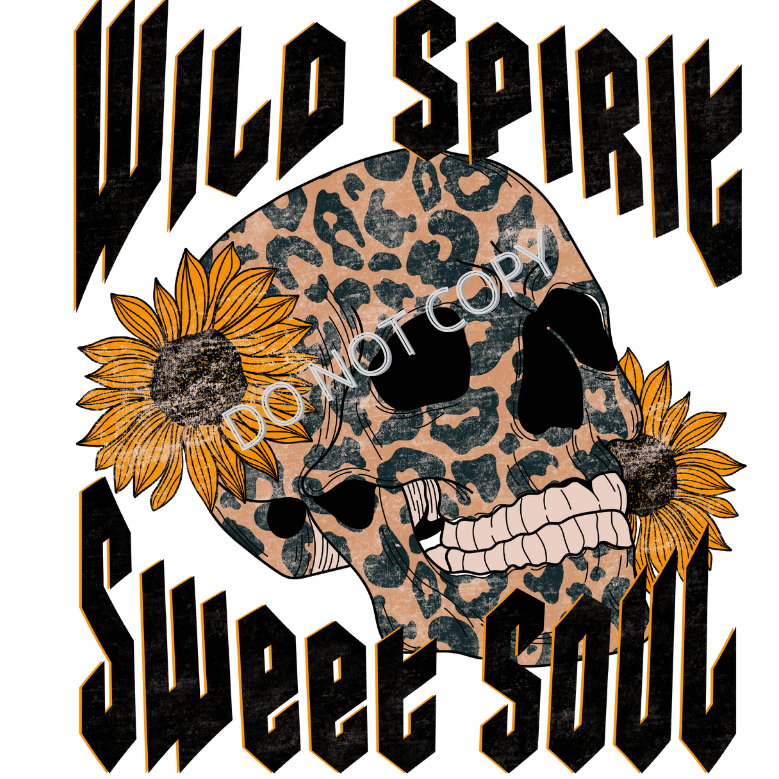 Wild Spirit Sublimation Transfer