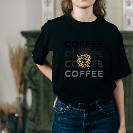 Coffee-Screen Print Transfer