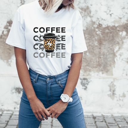 Coffee-Screen Print Transfer
