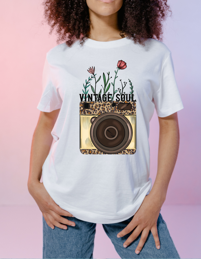 Vintage Camera, Sublimation Transfer, Ready to Press
