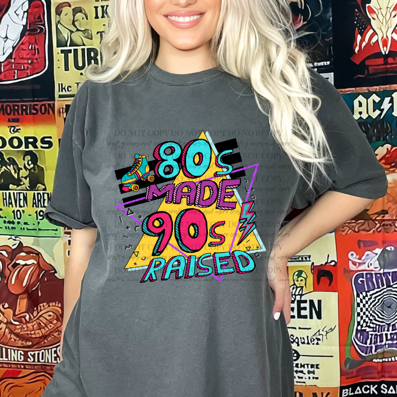 80's Made 90's Raised, PNG BUNDLE