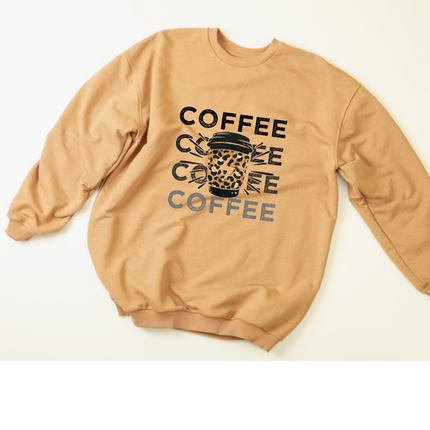 Coffee-Screen Print Transfer