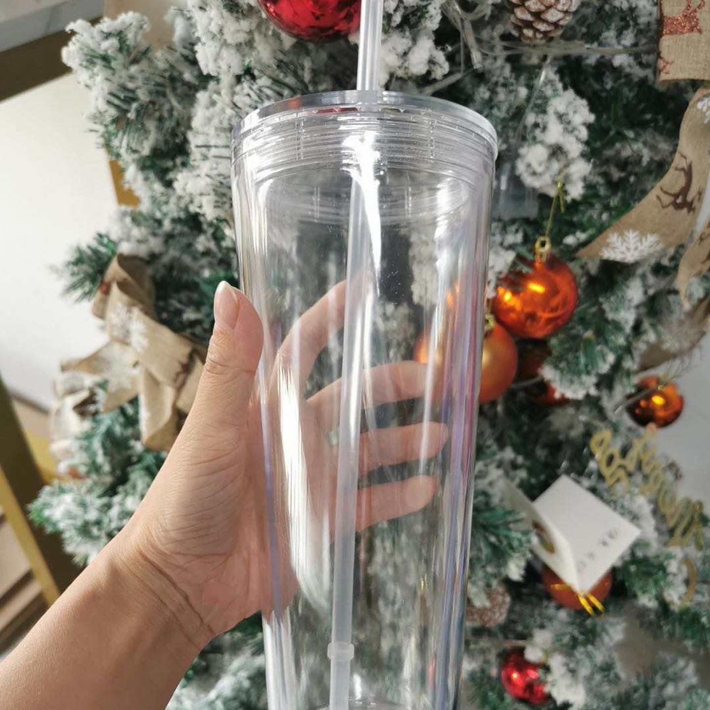 Double Wall Acrylic Tumbler 24oz