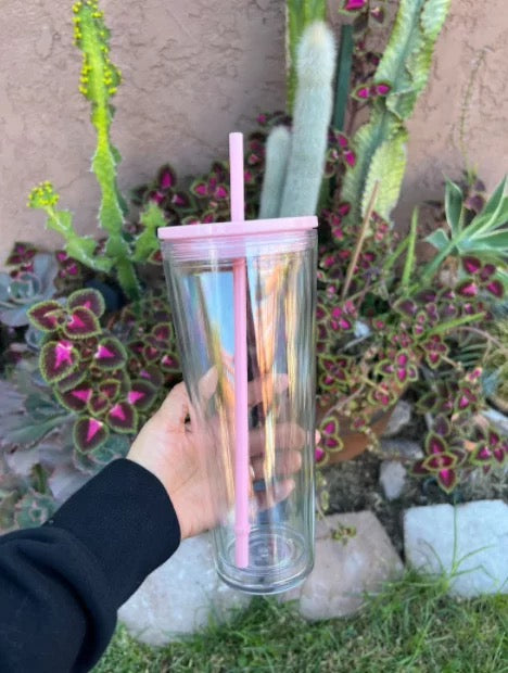 Double Wall Acrylic Tumbler 24oz